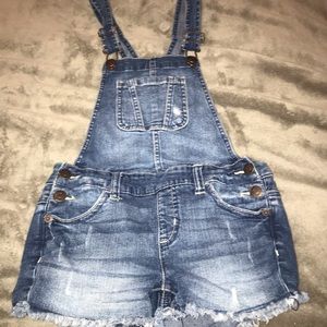 Justice Overall Shorts 10slim